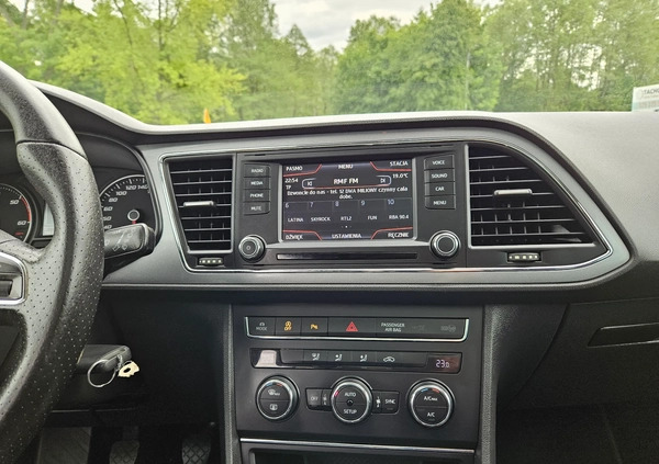 Seat Leon cena 43900 przebieg: 198000, rok produkcji 2014 z Ostrołęka małe 742
